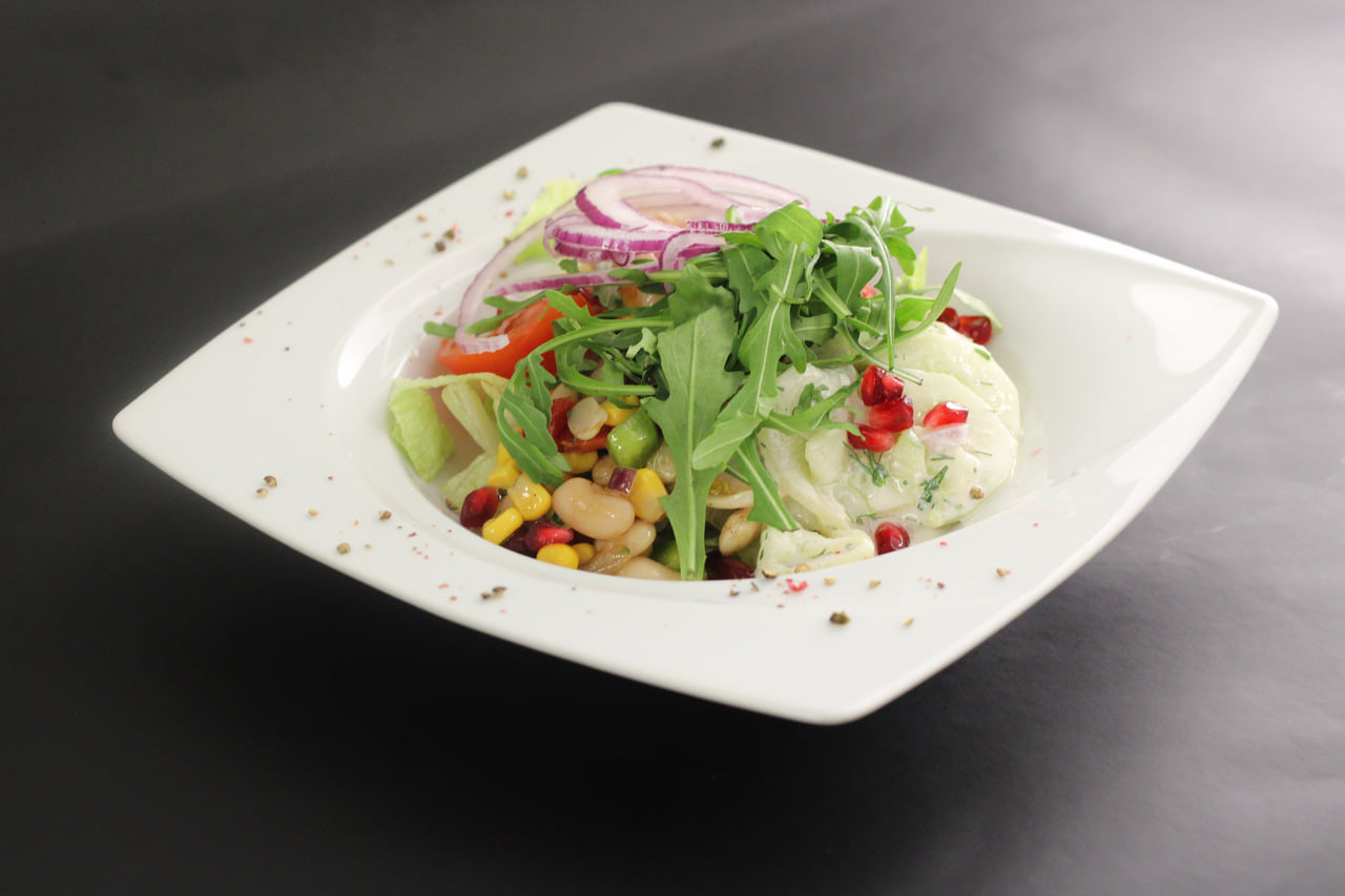 Kleiner gemischter Salat_